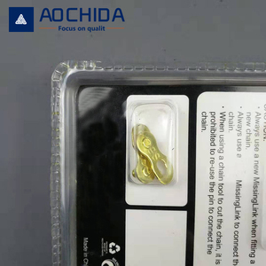 Fábrica al por mayor Tarjeta de alta calidad Acero especial dorado amarillo plata 9 velocidades <span class=keywords><strong>Cadena</strong></span> de velocidad variable <span class=keywords><strong>cadena</strong></span> de <span class=keywords><strong>bicicleta</strong></span> - Product Image 5