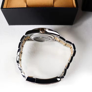 Newly Arrived Rose Gold White <b>Automatic</b> Nh35 Movement Stainless Steel Luminous Mechanical <b>Chronograph</b> Watch - Product Image 5