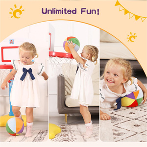 Ballon de <span class=keywords><strong>basket</strong></span> souple pour enfants, jouet d'intérieur coloré - Product Image 5