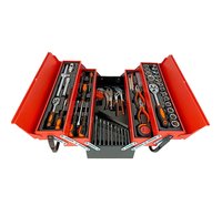 Peaktop Lot de 85 outils à clé Ensemble d'outils à main pour réparation automobile