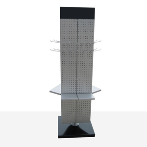 Heavy Duty 3-Sided <strong>Triangle</strong> Metal Pegboard Cell Phone Accessory <strong>Display</strong> Stand Phone <strong>Case</strong> <strong>Display</strong> Rack - Product Image 3