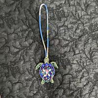 RYL Patchs à suspendre faits main personnalisés en strass et perles, motifs coquillage, arbre, mer, hippocampe, et patchs en cristal pour sac et cordon