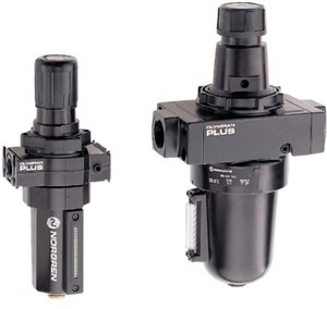Régulateur de filtre B64G-NNK-MD2-RMN Olympian Plus, système enfichable, ports de manomètre 1/4" 0,3-10 bars, filtre régulateur Norgren pour compresseur - Product Image 6