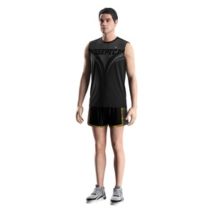 Maillot de sport décontracté à séchage rapide et confortable pour la boxe thaïlandaise, idéal pour l'été et les activités de plein air - Product Image 5