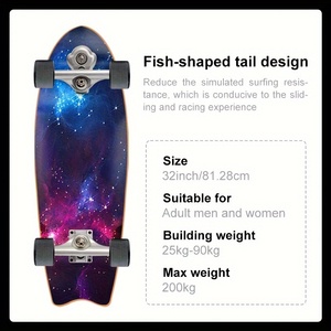 Vente flash : Skateboard complet personnalisé en érable 7 plis, surfskates personnalisés professionnels - Product Image 4
