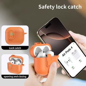 Funda <span class=keywords><strong>de</strong></span> cuero para auriculares original al por mayor proveedor para <span class=keywords><strong>Airpods</strong></span> 3 2 Pro funda para <span class=keywords><strong>Airpods</strong></span> Pro 2 - Product Image 3