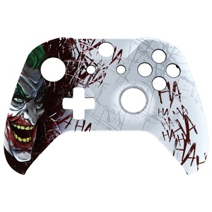 EXtremeRate Kits de remplacement à motif Clown Hahaha, coque de protection avant pour manette Xbox One S X - Product Image 1