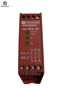 Module de commande de relais de sécurité XPS-AF, dispositif d'arrêt d'urgence, compatible AC, haute fiabilité, sécurité S - Product Image 1