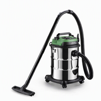 Aspirateur à cartouche sans sac K-D/W CB 1200W 30L avec filtre HEPA pour voiture, extérieur et hôtel, avec prise pour outils électriques en option