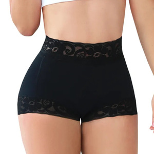 Pantaloncini Modellanti Donna Effetto Snellente e Sollevamento Glutei, Contenitivi a Vita Alta, Taglie Forti, Intimo Modellante Boyshort - Product Image 1