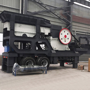 Concasseur à mâchoires mobile facile à transporter, efficace pour le traitement du gravier de rivière à roche dure et des déchets de démolition - Product Image 3