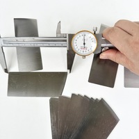 Lame de coupe de tabac en métal NaiteBlade à haute résistance, durable, 108x44x0.2mm, pour machine de production de cigarettes