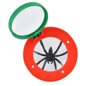 Coupe d'observation des insectes en plastique, lentille à 2 couches, vue claire, jouet d'exploration de la nature pour enfants - Product Image 3