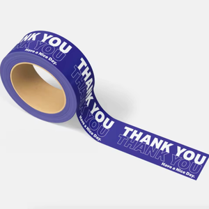 친환경 생분해성 아크릴 접착제 단일 크라프트 종이 테이프 맞춤형 로고 테이프 재활용 가능 배송 테이프 (상자 밀봉용) - Product Image 3