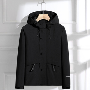 Comercio exterior transfronterizo en otoño e invierno nuevas chaquetas marca al aire libre cortavientos de una sola capa hombres y mujeres usan moda - Product Image 2