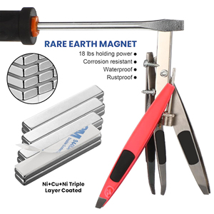 Magnete al Neodimio Personalizzato N35-N52, Barra Magnetica Permanente Ndfeb, Forza 33 LB, Blocco Rettangolare Incredibilmente Potente <span class=keywords><strong>con</strong></span> <span class=keywords><strong>Adesivo</strong></span> 3M - Product Image 3