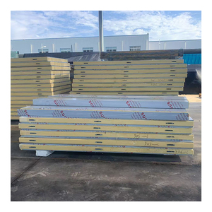 Panel sándwich de aluminio con aislamiento de techo Pu Pir, <span class=keywords><strong>precio</strong></span> al por mayor, para edificios de cámaras frigoríficas de almacén, fabricado en China - Product Image 5