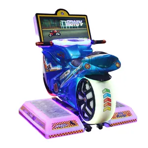 EPARK-máquina de juego de motocicleta para niños, funciona con monedas, Motor de carreras