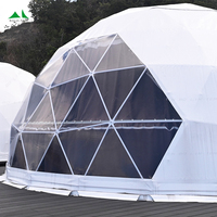Usine directe Camping Geo grand salon dôme géodésique maison tentes Glamping jardin Igloo dôme