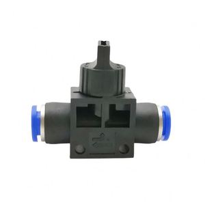 Raccord rapide pneumatique EBM HVFF pour soupape, 4mm - 12mm DE, pour tuyau d'air de compresseur et tuyau d'eau, avec contrôle de débit et de vitesse, Guangdong - Product Image 1