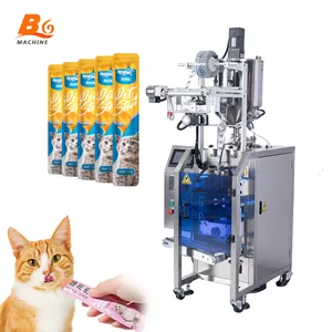 Machine d'emballage automatique à grande vitesse pour aliments pour animaux de compagnie, bandes nutritives pour chats