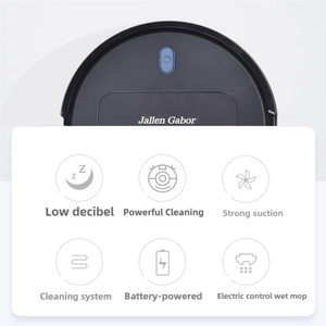 Aspirateur robot domestique avec filtre HEPA 3-en-1, balayage et lavage, forte aspiration 1000-1499 Pa, autonomie 30-60 min - Product Image 5