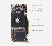 «Carte de développement ALINX Z19-P FPGA pour Xilinx ZYNQ UltraScale + MPSoC Z19-P XCZU19G Kit d'évaluation»