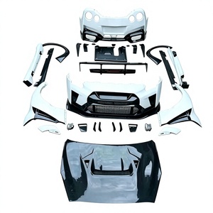 VS-Style Widebody Kit Resin & 3K Semi Carbon Fiber For Nissan GT-R R35 2008-2023 - Product Image 1
