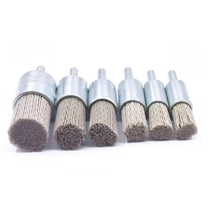 Brosses en céramique abrasives en <span class=keywords><strong>nylon</strong></span> pour décapage de la peinture Outils à <span class=keywords><strong>main</strong></span> pour CNC DIY Polissage OEM - Product Image 5