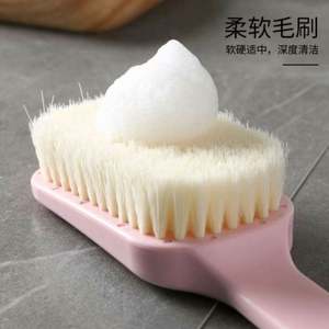 Top ventes personnalisé corps épurateur peau exfoliant douche bain éponge pour hommes et femmes riche mousse douche Pouf maille - Product Image 6