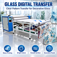 Presse à chaleur par sublimation rotative automatique grand format 100x120cm pour transfert numérique sur verre