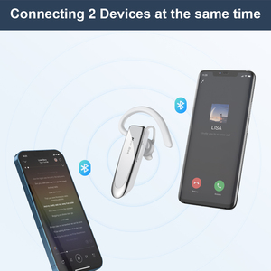 Casque <span class=keywords><strong>Bluetooth</strong></span> pour téléphone portable à une seule oreille, écouteur <span class=keywords><strong>Bluetooth</strong></span> pour téléphones portables, casque <span class=keywords><strong>Bluetooth</strong></span> V5.0 avec micro et suppression du bruit - Product Image 4