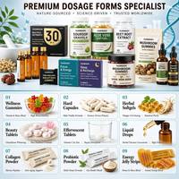 Kapsul Ekstrak Daun Moringa Ausreson OEM ODM, Suplemen Kesehatan Pelangsing Kunyit, Pendukung Kekebalan Tubuh, Kapsul Moringa