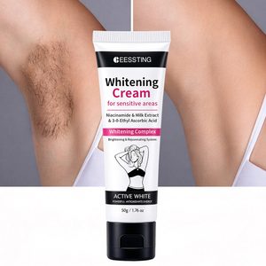 Crème éclaircissante rapide pour l'intérieur des cuisses, les zones du bikini et les aisselles, élimine les taches noires et corrige les taches sombres - Meilleure vente - Product Image 1