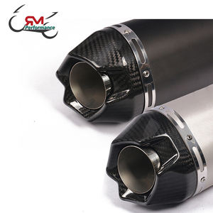 Silencieux d'échappement 51MM, haute Performance, pour moto <span class=keywords><strong>KTM</strong></span> Duke 790, <span class=keywords><strong>MT09</strong></span>, Z1000, en Fiber de carbone - Product Image 3