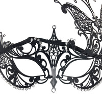 Accessoires de costume de fête, masque de fête déguisée pour Halloween, masque de carnaval délicat pour la moitié du visage