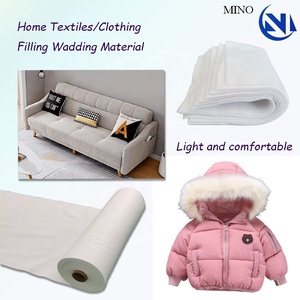 Nhà Máy Cung Cấp 100% <span class=keywords><strong>Polyester</strong></span> Vải Trắng Bông Chất Liệu Cho Mùa Đông Quần Áo - Product Image 5