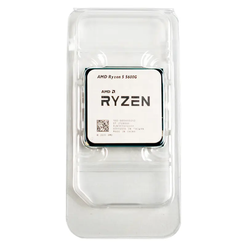 Novo Processador R5 5600G 5600X 5600 5500 4500 3600 7500F PC Gaming Acessórios Soquete AM4 CPU AMD Processador Ryzen 5 5600G