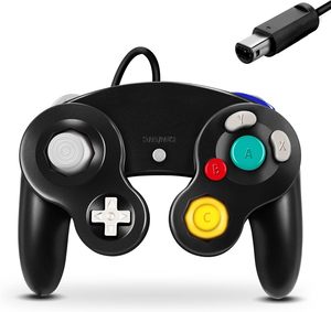 โซวี AGB-002 สำหรับ NGC คลาสสิคแบบมีสายเกมแพด จอยแพด จอยสติ๊กการสั่นสะเทือนตัวควบคุมเกมเข้ากันได้กับวี เกมคิวบ์ 16 สี - Product Image 1