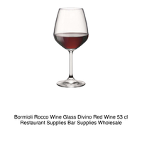 Verre à vin rouge Bormioli Rocco Divine 53 cl H 21,5 cm Ø 9,8 cm