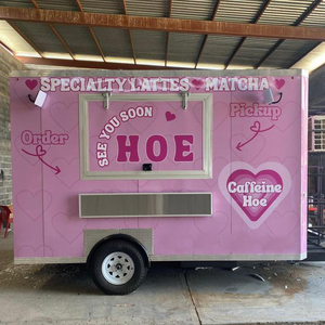 รถเข็นขายอาหารแบบเคลื่อนที่สำหรับห้องครัวตู้ขายอาหารไอศครีมรถเข็นขายอาหารขนมเบอร์เกอร์ตู้พิซซ่า - Product Image 1