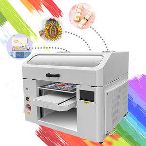 <strong>Cheap</strong> 3360 A3 Desktop Small UV Led Printer Flatbed <strong>3D</strong> Emboss CMYK White <strong>Inkjet</strong> Printing Machine for Acrylic Wood Dtf Sticker - Product Image 1
