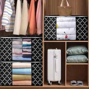 Custom Comforter Storage <b>Bag</b> Zippered <b>Bag</b> with Large Clear Window and Carry Handles - Product Image 4