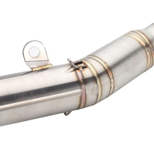 Pour YAMAHA YZF R6 2006 - <span class=keywords><strong>2023</strong></span>, tuyau de liaison intermédiaire d'échappement à enfiler, adaptateur d'échappement, connexion silencieux 60 mm - Product Image 5