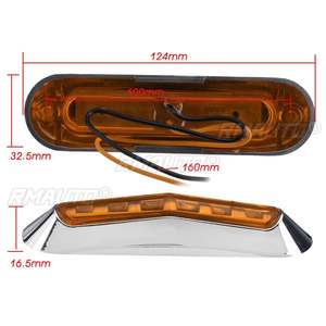 Feux de courtoisie LED 2/4/6/10 pour remorque, bateau, cabine, pont, passerelle, escalier, 12V 24V, feux arrière LED pour yacht, tracteur, camion - Product Image 6