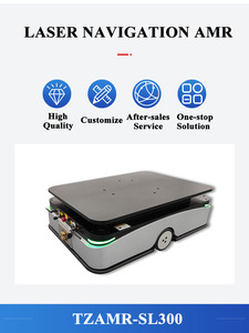 bibo TZBOT Vehículo de Navegación Láser con Capacidad de Carga de 150 kg, Robot Móvil Autónomo, Equipo de Manipulación de Materiales AMR con Elevador - Product Image 3