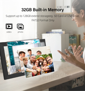15.6 Inch <b>Large</b> 32GB WiFi Digital Picture <b>Frame</b> With 1920 * 1080 Touchscreen, Digital <b>Frame</b> Share <b>Photos</b> Videos Via Frameo App - Product Image 5