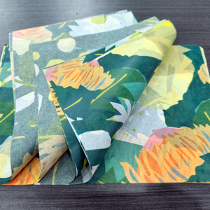 Factory Wholesale Custom Printed Luxury Cotton <b>Wrapping</b> <b>Paper</b> Whole <b>Roll</b> Slitting Size Coated for Clothing Shoes Food Packaging - Product Image 4