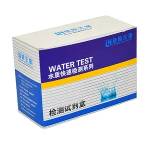 Suministro de fábrica Serie de prueba rápida Venta caliente Uso de laboratorio 50 pruebas Método DPD Kit de prueba de cloro total con precio económico - Product Image 1