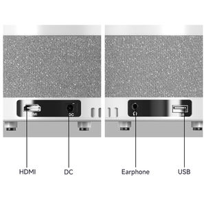 El mejor Mini proyector portátil de enfoque automático HD WiFi 5G para películas caseras OEM/ODM Fabricantes - Product Image 3